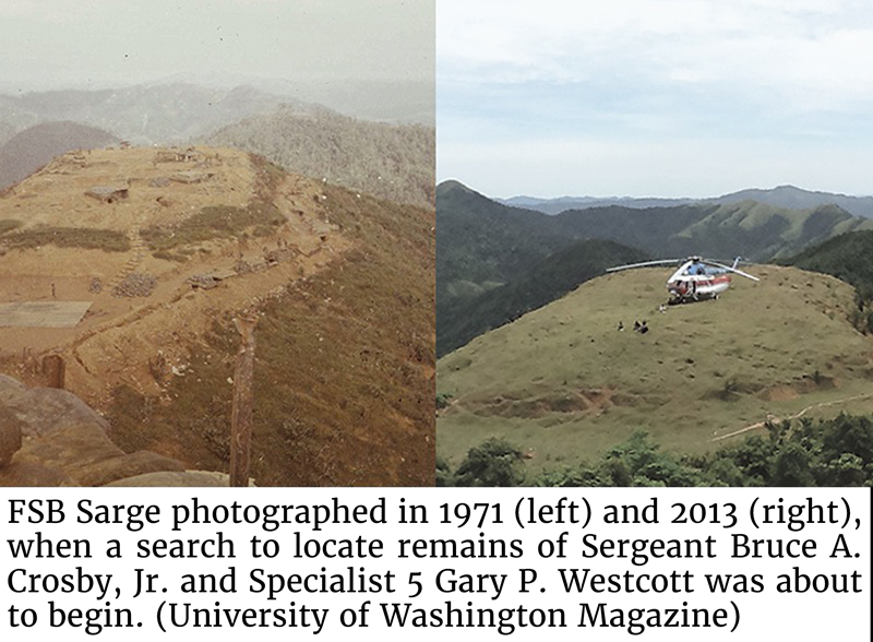 FSB Sarge—in 1971 and 2013